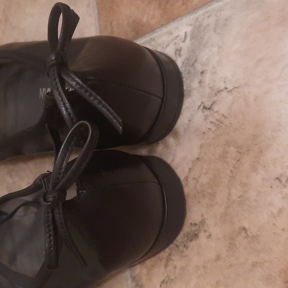 Stuart Weitzman Black Ballet Flats size 5 - Picture 4 of 7